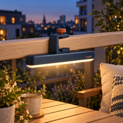 Haxelli Railbeam Railing Clip Light
