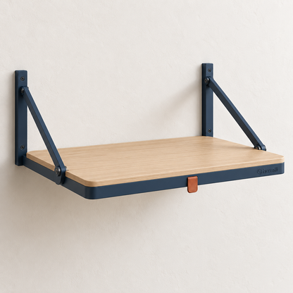 Haxelli Ledge Entryway Shelf with Hooks